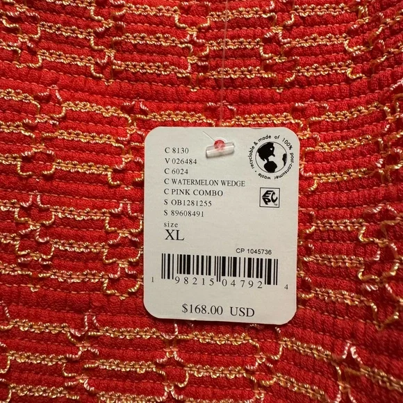 Free People Red Floral Long Sleeve Dress - Picture 3 of 3